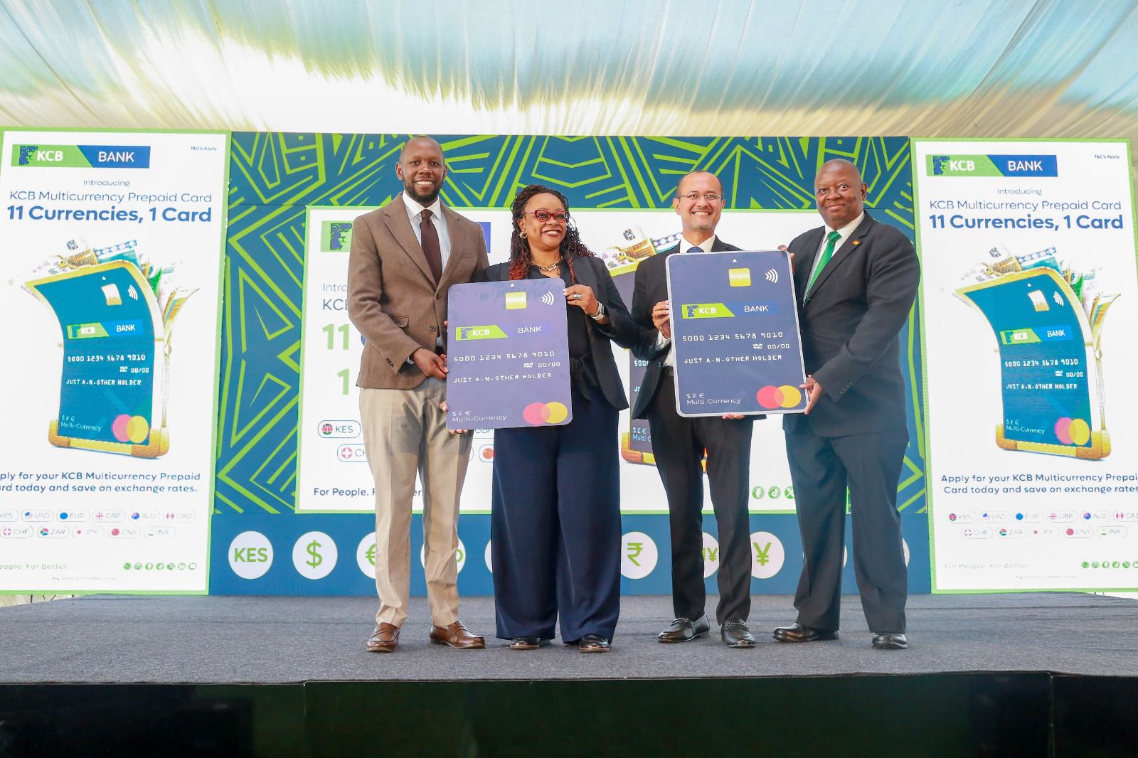 KCB and Mastercard Unveil Kenya's First Platinum Multi- Currency Card