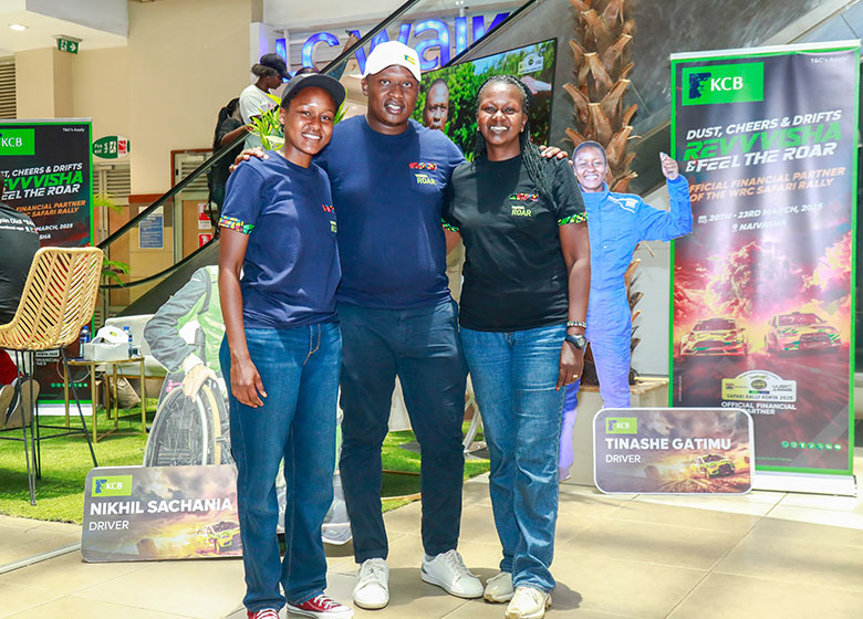 KCB Rally Team Engages Fans Ahead of Safari Rally 2025