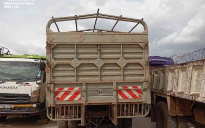 KDM 262V ISUZU FVZ34 -H/S BODY SIDED TRUCK (6*4)