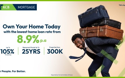 KCB Mortgage at 8.9%: Pata Kwako with Lowest Mortgage Rate in Kenya
